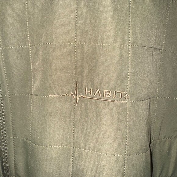 Habit Capetree Valley Mens Fleece Full-Zip Camouflage Jacket L Hunting Outdoor - Picture 10 of 11